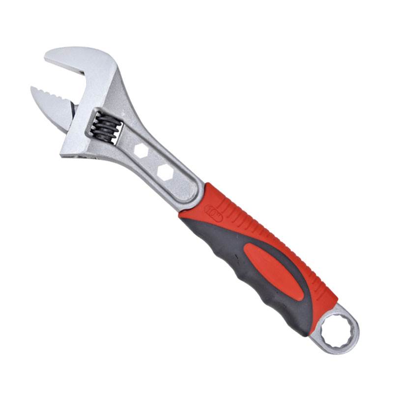 Adjustable Wrench, With Teeth , Wide Opening, Hex Key,Box End