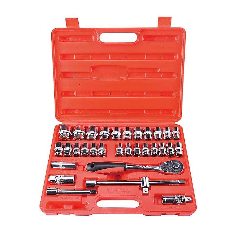 32件(E型)12.5mm系列公制套筒組套