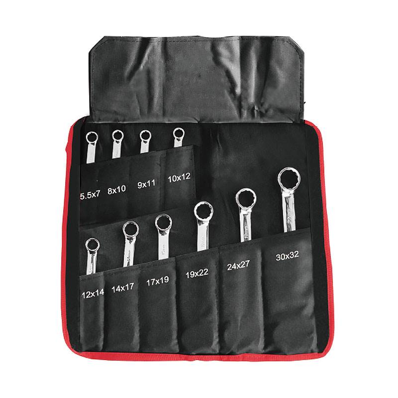 工業(yè)級(jí)加長(zhǎng)梅花扳手8、10、11件套