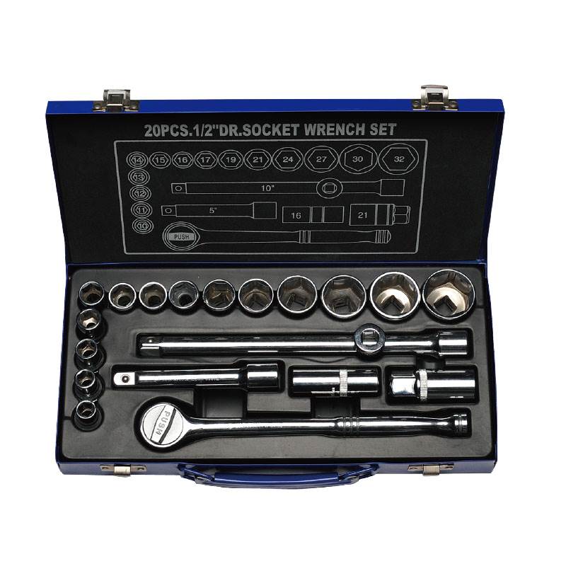 20件12.5mm系列公制套筒組套