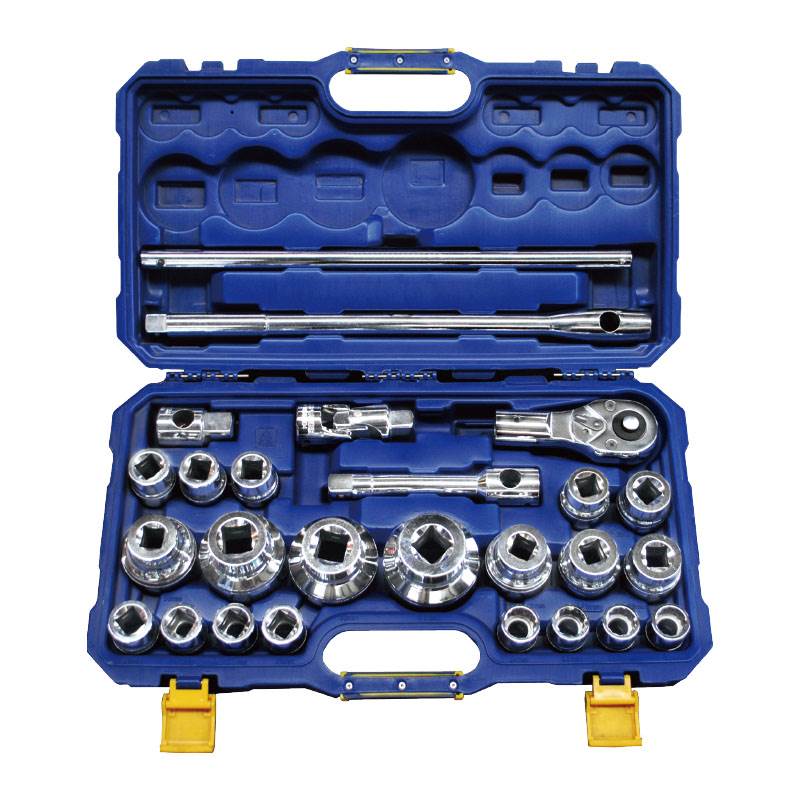 26件20mm系列公制套筒組套(12P電鍍)